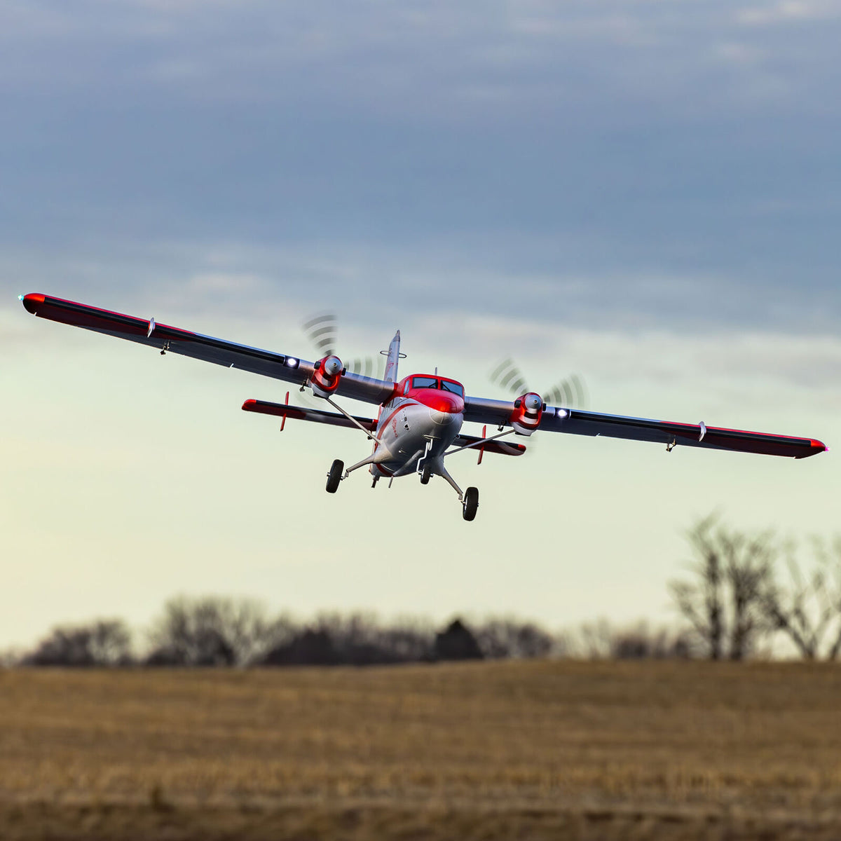 E-flite DHC-6 Twin Otter 1.4m BNF Basic with AS3X+ and SAFE Select (EFL32050)