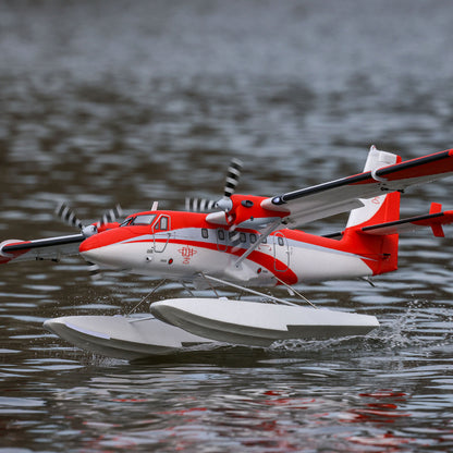 DHC-6 Twin Otter 1.4m BNF Basic with AS3X+ and SAFE Select W Floats