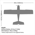 Apprentice STS 1.5m BNF Basic Smart Trainer w/Safe