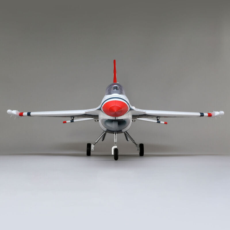 E-flite F-16 Thunderbirds 70mm EDF Jet BNF Basic with AS3X and SAFE Select (EFL178500)