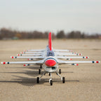E-flite F-16 Thunderbirds 70mm EDF Jet BNF Basic with AS3X and SAFE Select (EFL178500)
