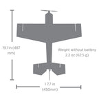 UMX Eratix 3D FF 450mm BNF Basic and SAFE