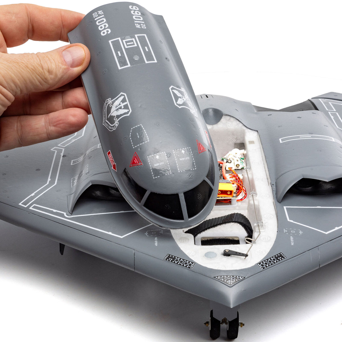 E-flite Micro B-2 Spirit of America Twin 30mm EDF BNF Basic (EFLU09050)