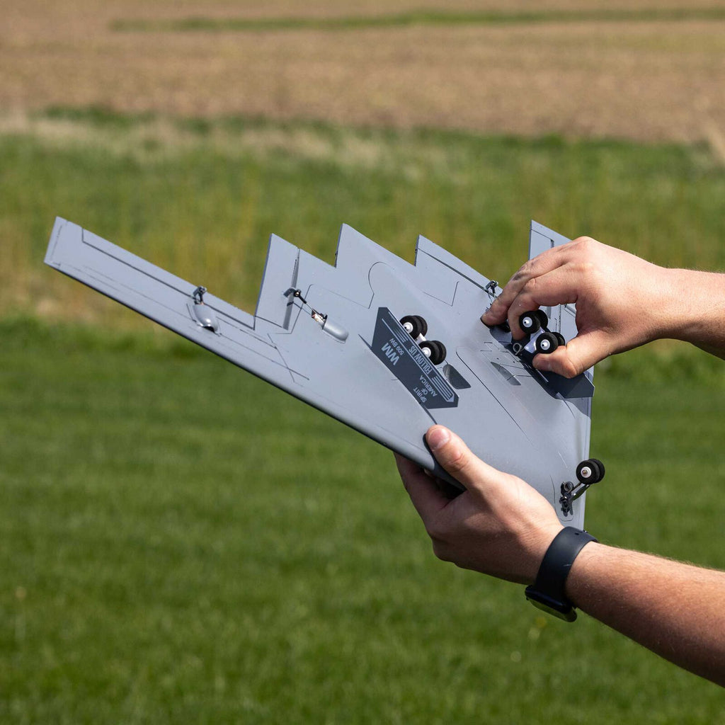 E-flite Micro B-2 Spirit of America Twin 30mm EDF BNF Basic (EFLU09050)