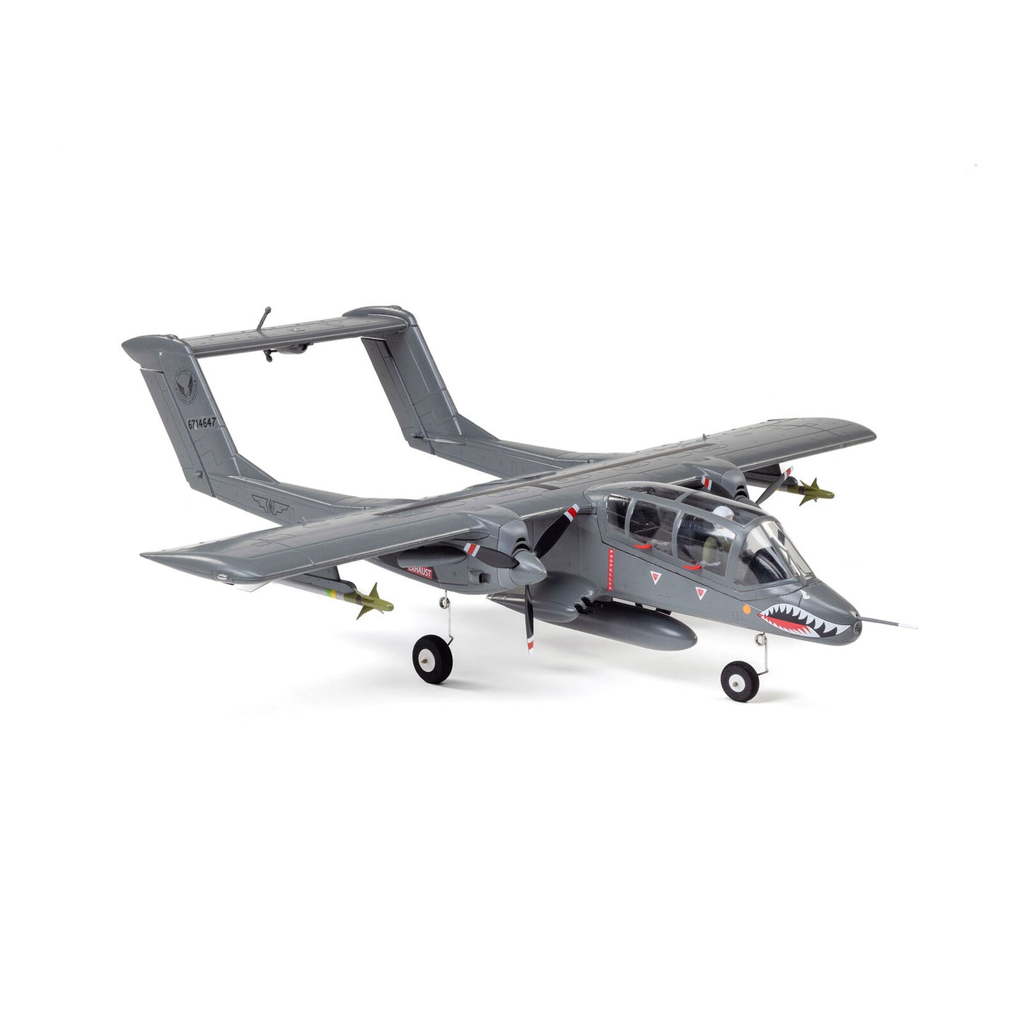 Micro OV-10 Bronco 645mm BNF Basic w/ AS3X/SAFE Select