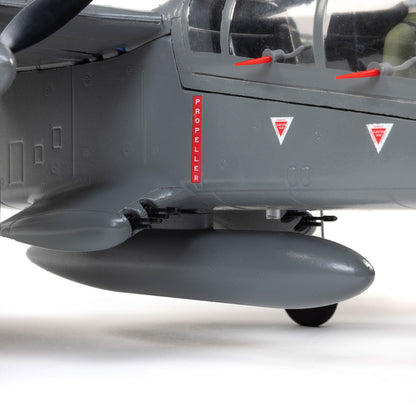 Micro OV-10 Bronco 645mm BNF Basic w/ AS3X/SAFE Select