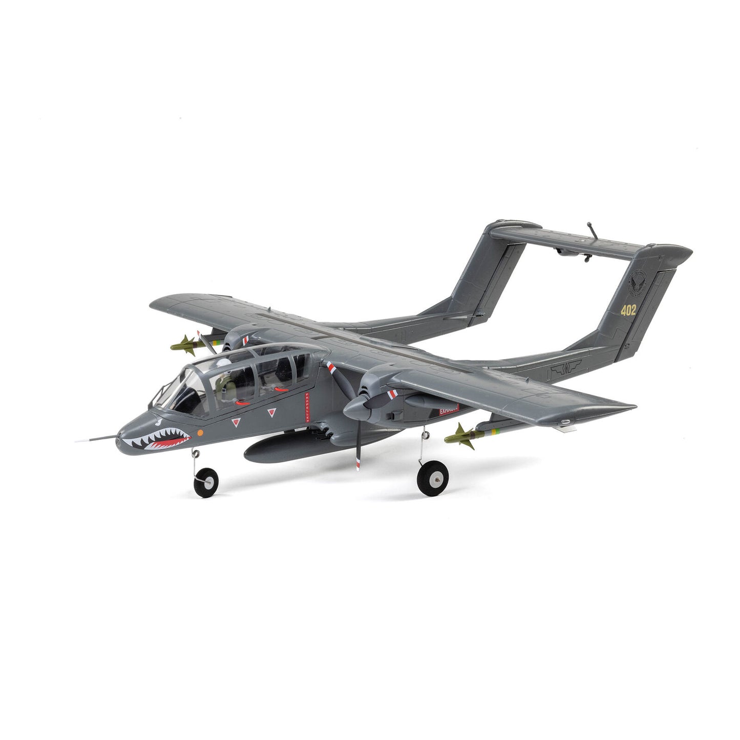 Micro OV-10 Bronco 645mm BNF Basic w/ AS3X/SAFE Select