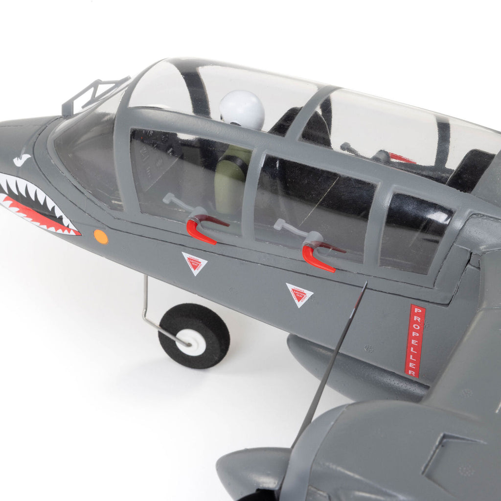 E-flite Micro OV-10 Bronco 645mm BNF Basic with AS3X and SAFE Select (EFLU35050)