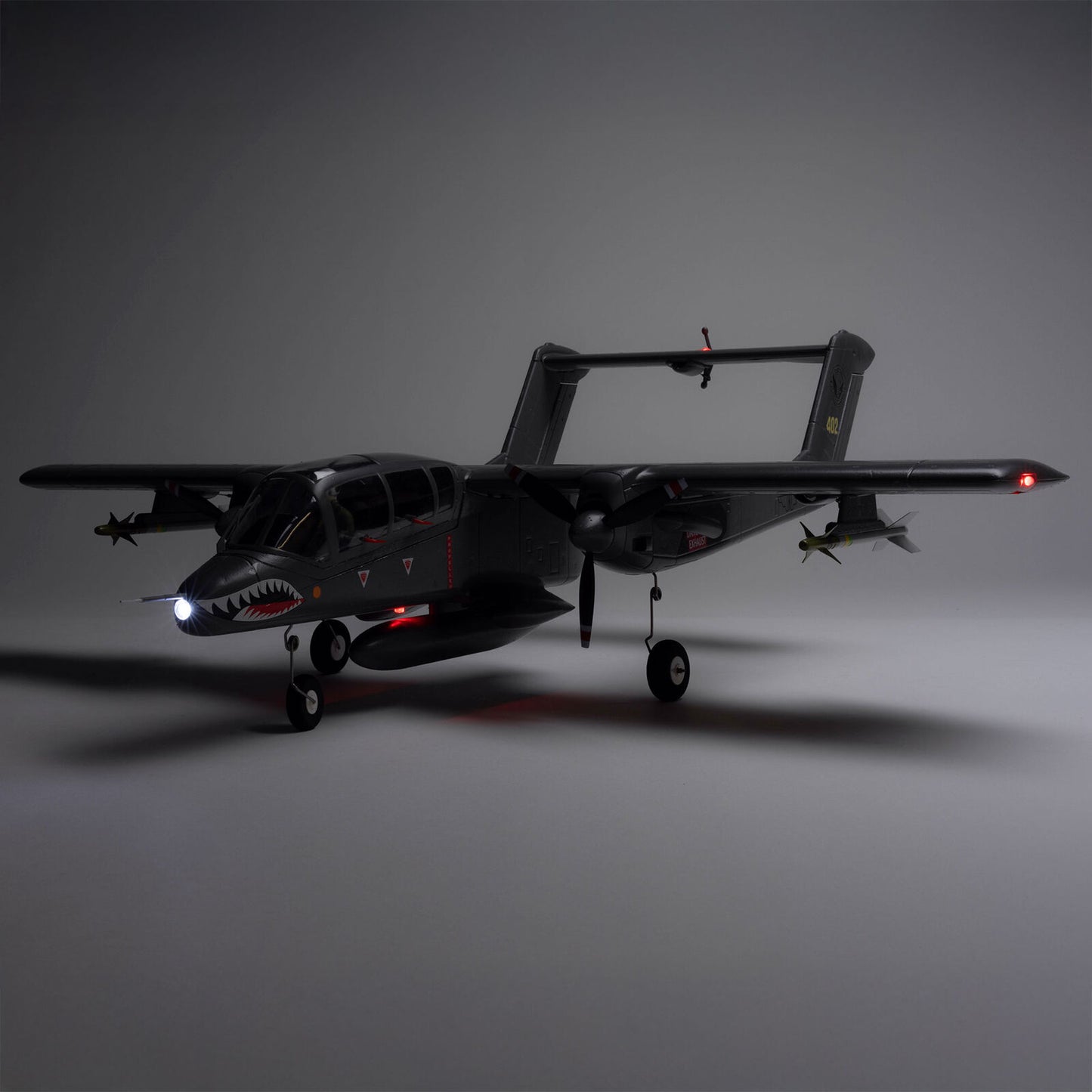 Micro OV-10 Bronco 645mm BNF Basic w/ AS3X/SAFE Select