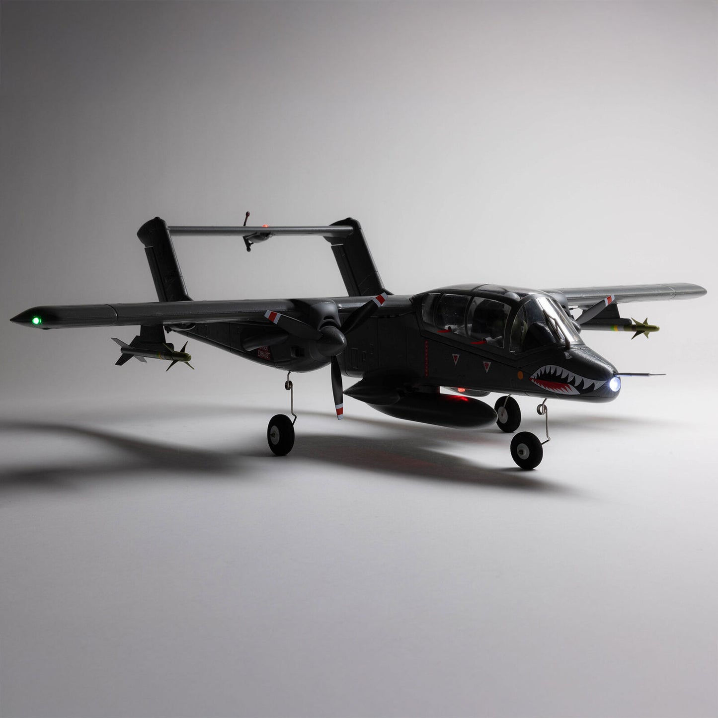 Micro OV-10 Bronco 645mm BNF Basic w/ AS3X/SAFE Select