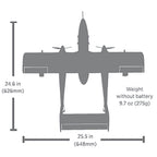 E-flite Micro OV-10 Bronco 645mm BNF Basic with AS3X and SAFE Select (EFLU35050)