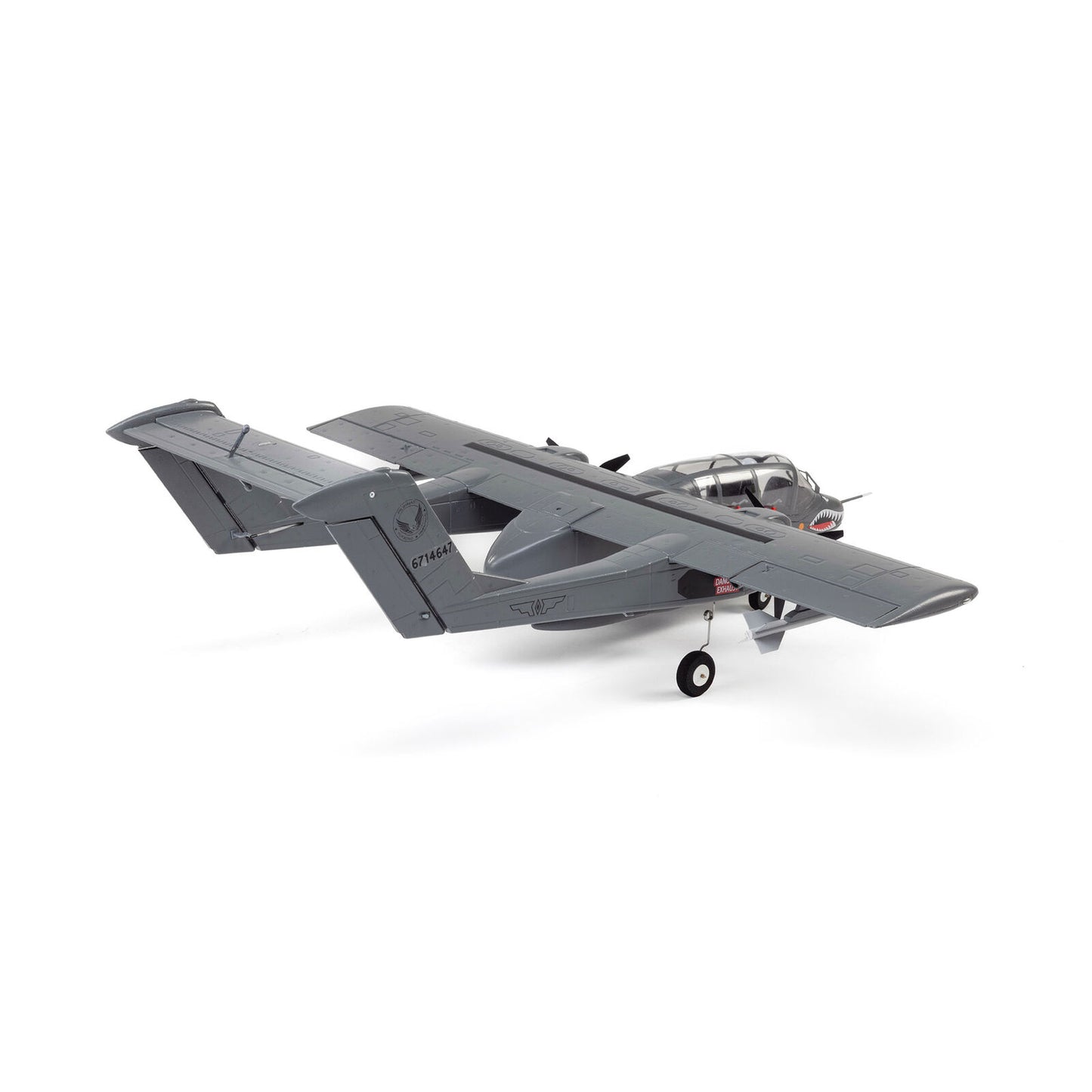 Micro OV-10 Bronco 645mm BNF Basic w/ AS3X/SAFE Select