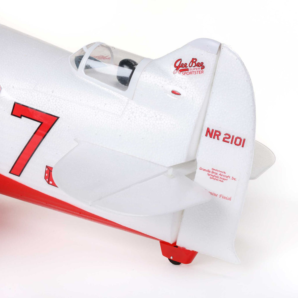 E-flite UMX Gee Bee R-2 510mm BNF Basic with AS3X and SAFE Select (EFLU61500)