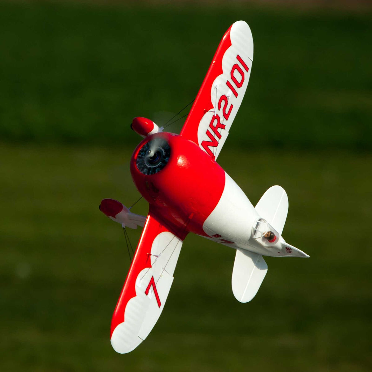 E-flite UMX Gee Bee R-2 510mm BNF Basic with AS3X and SAFE Select (EFLU61500)