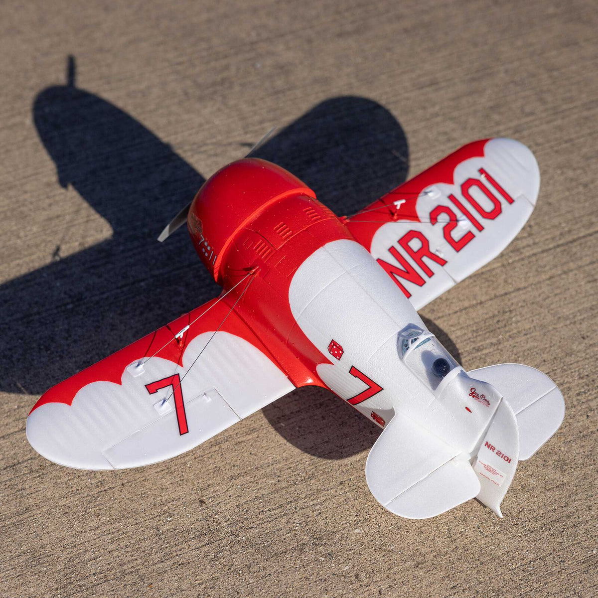 E-flite UMX Gee Bee R-2 510mm BNF Basic with AS3X and SAFE Select (EFLU61500)