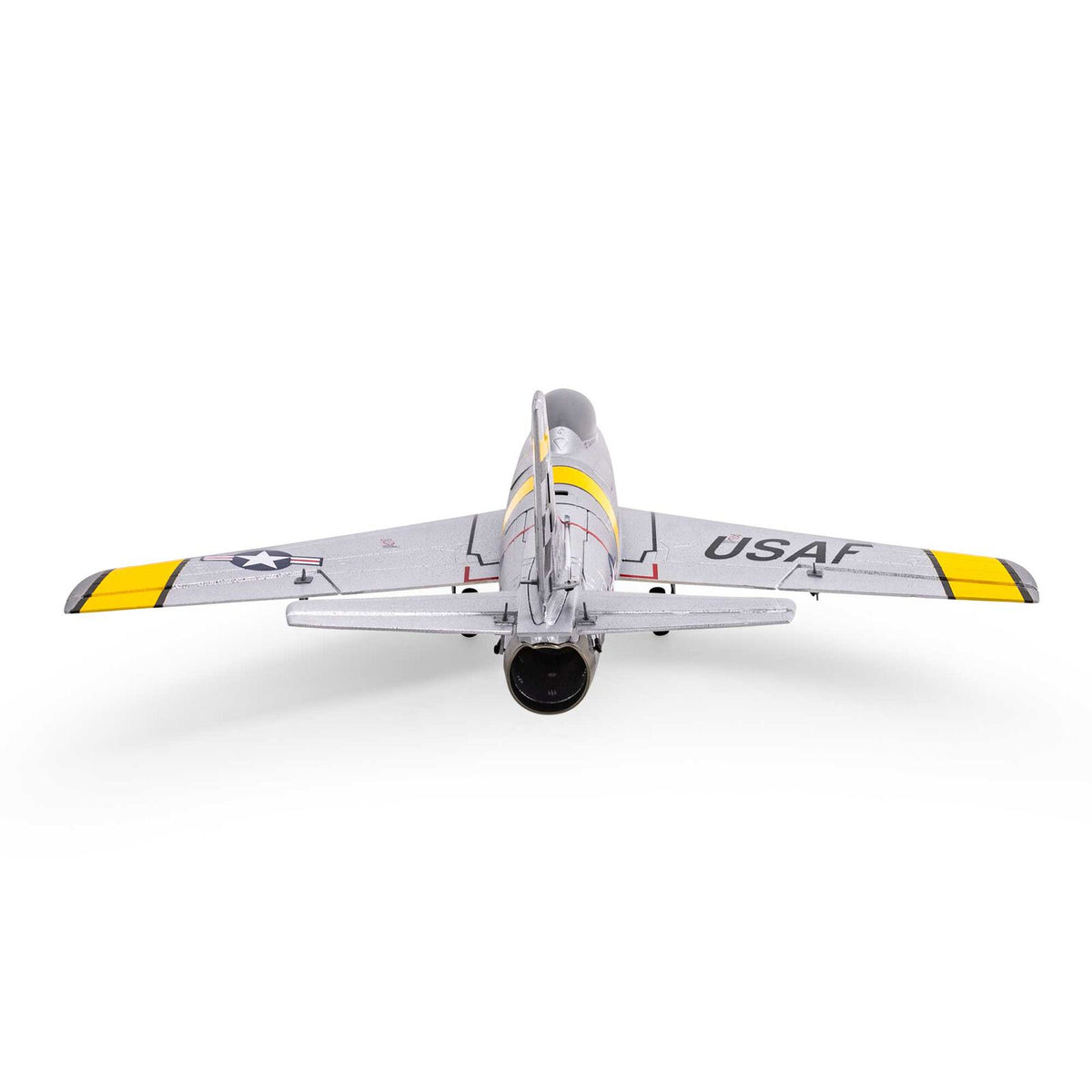 E-flite UMX F-86 Sabre 30mm EDF Jet BNF Basic with AS3X and SAFE Select (EFLU7050)