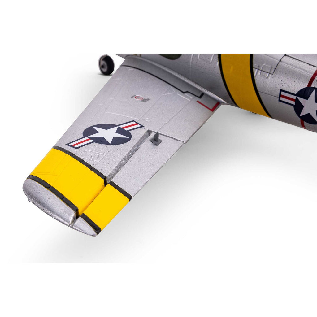 E-flite UMX F-86 Sabre 30mm EDF Jet BNF Basic with AS3X and SAFE Select (EFLU7050)