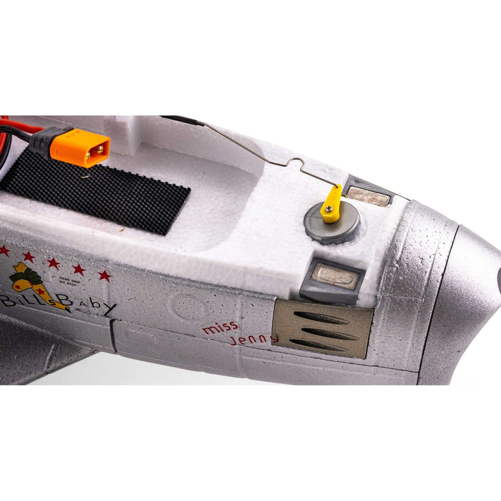 E-flite UMX F-86 Sabre 30mm EDF Jet BNF Basic with AS3X and SAFE Select (EFLU7050)