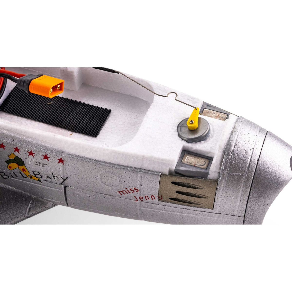 E-flite UMX F-86 Sabre 30mm EDF Jet BNF Basic with AS3X and SAFE Select (EFLU7050)