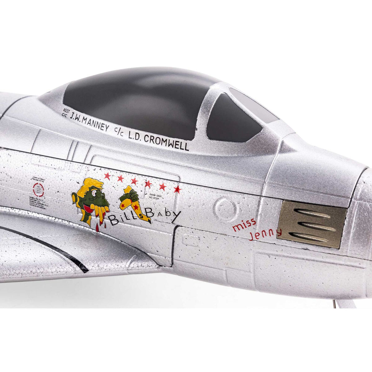 E-flite UMX F-86 Sabre 30mm EDF Jet BNF Basic with AS3X and SAFE Select (EFLU7050)