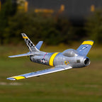 E-flite UMX F-86 Sabre 30mm EDF Jet BNF Basic with AS3X and SAFE Select (EFLU7050)