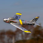 E-flite UMX F-86 Sabre 30mm EDF Jet BNF Basic with AS3X and SAFE Select (EFLU7050)