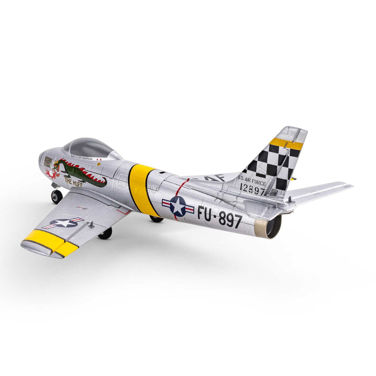 E-flite UMX F-86 Sabre 30mm EDF Jet BNF Basic with AS3X and SAFE Select (EFLU7050)