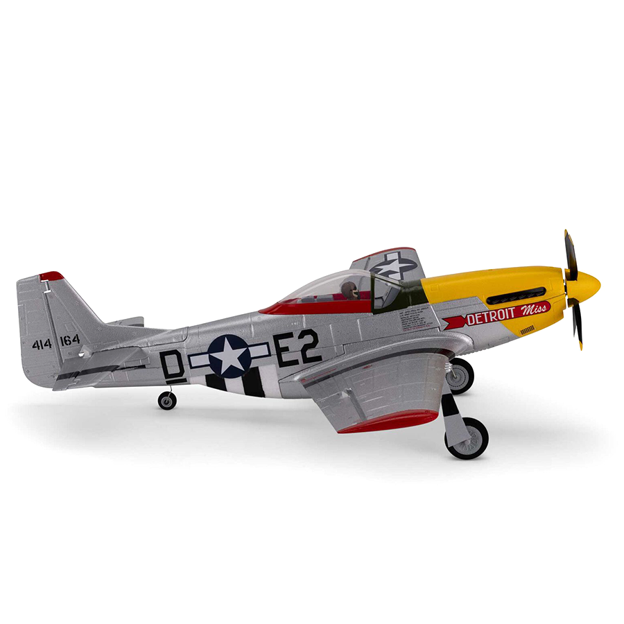 UMX P-51D Mustang "Detroit Miss" BNF Basic
