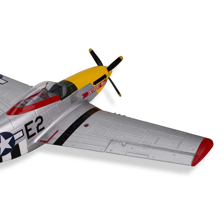 UMX P-51D Mustang "Detroit Miss" BNF Basic