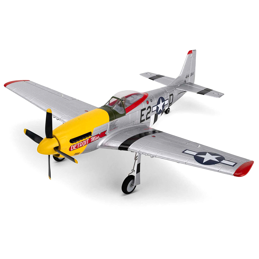 UMX P-51D Mustang "Detroit Miss" BNF Basic