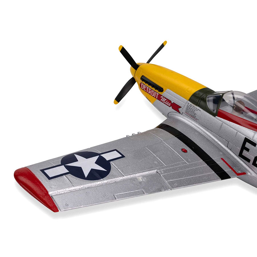 UMX P-51D Mustang "Detroit Miss" BNF Basic