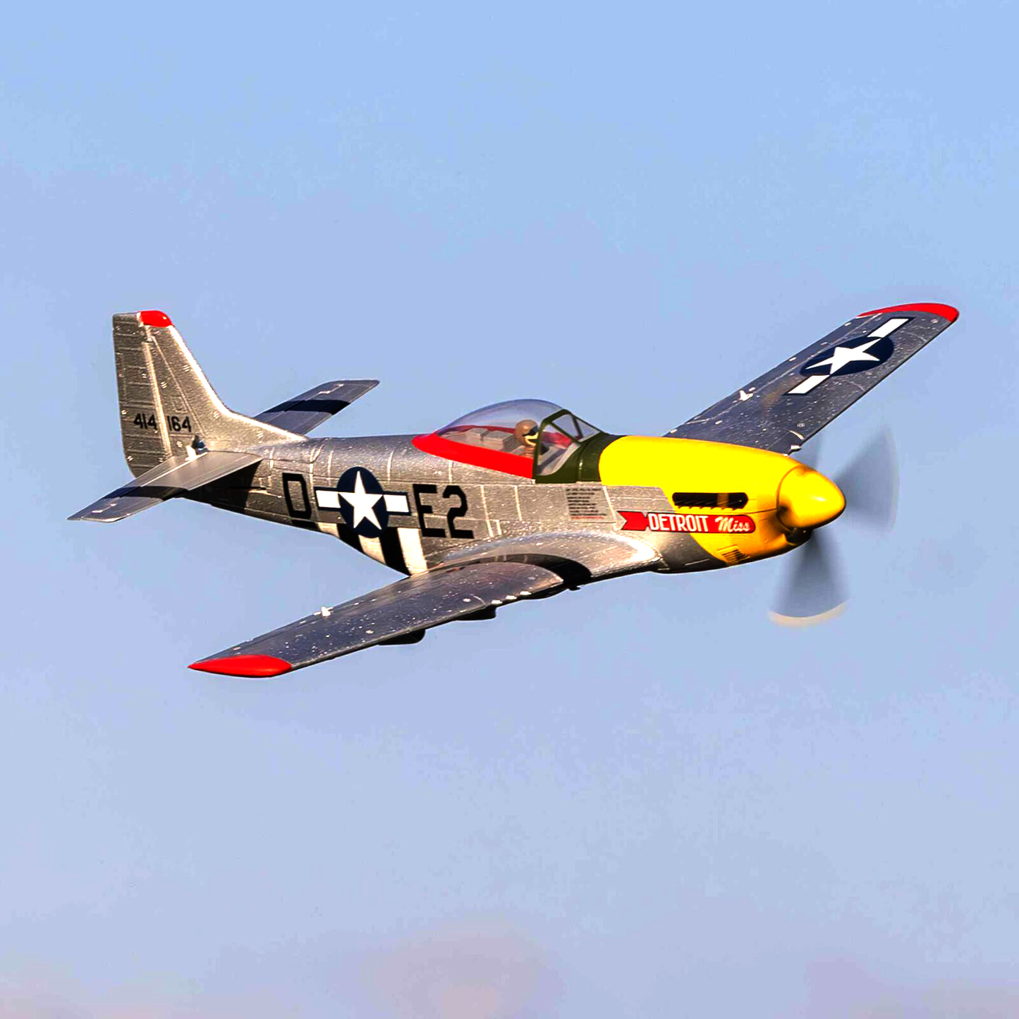 UMX P-51D Mustang "Detroit Miss" BNF Basic