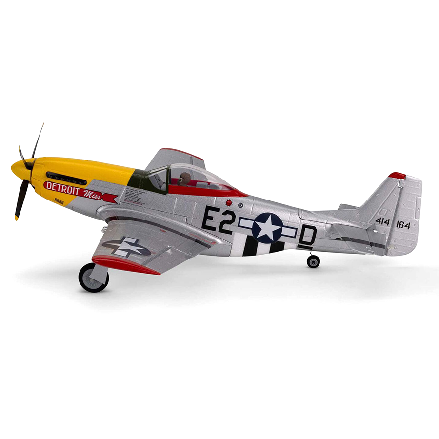 UMX P-51D Mustang "Detroit Miss" BNF Basic
