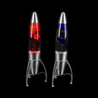 18" Rocket Ship Wax Motion Lamp