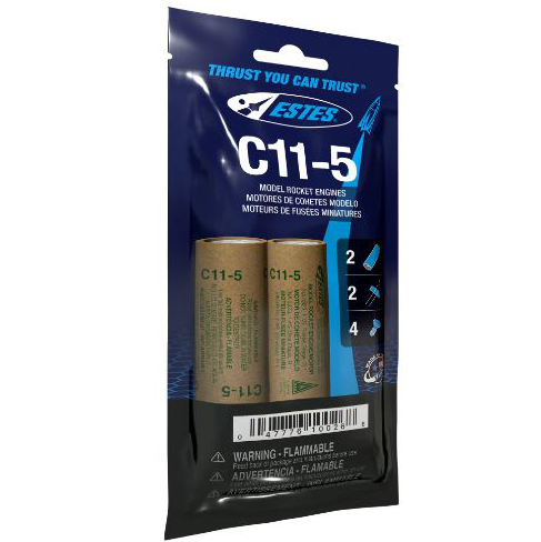C11-5 Model Rocket Engines (2pk)