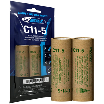 C11-5 Model Rocket Engines (2pk)