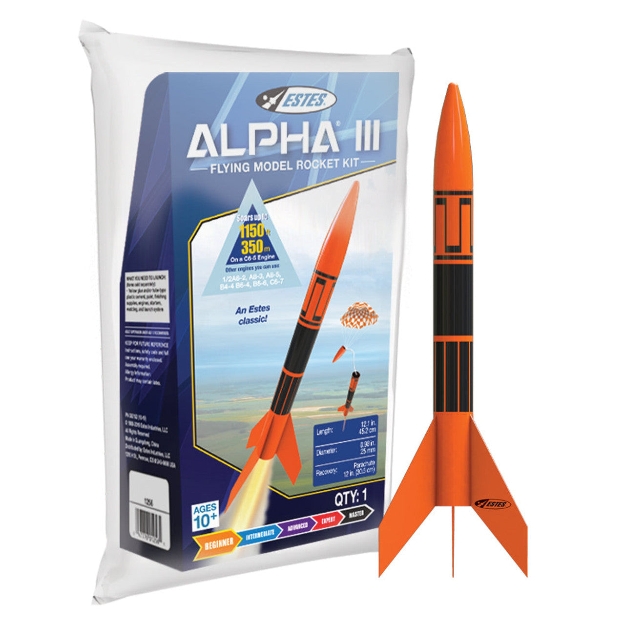 Alpha III Rocket Kit, E2X