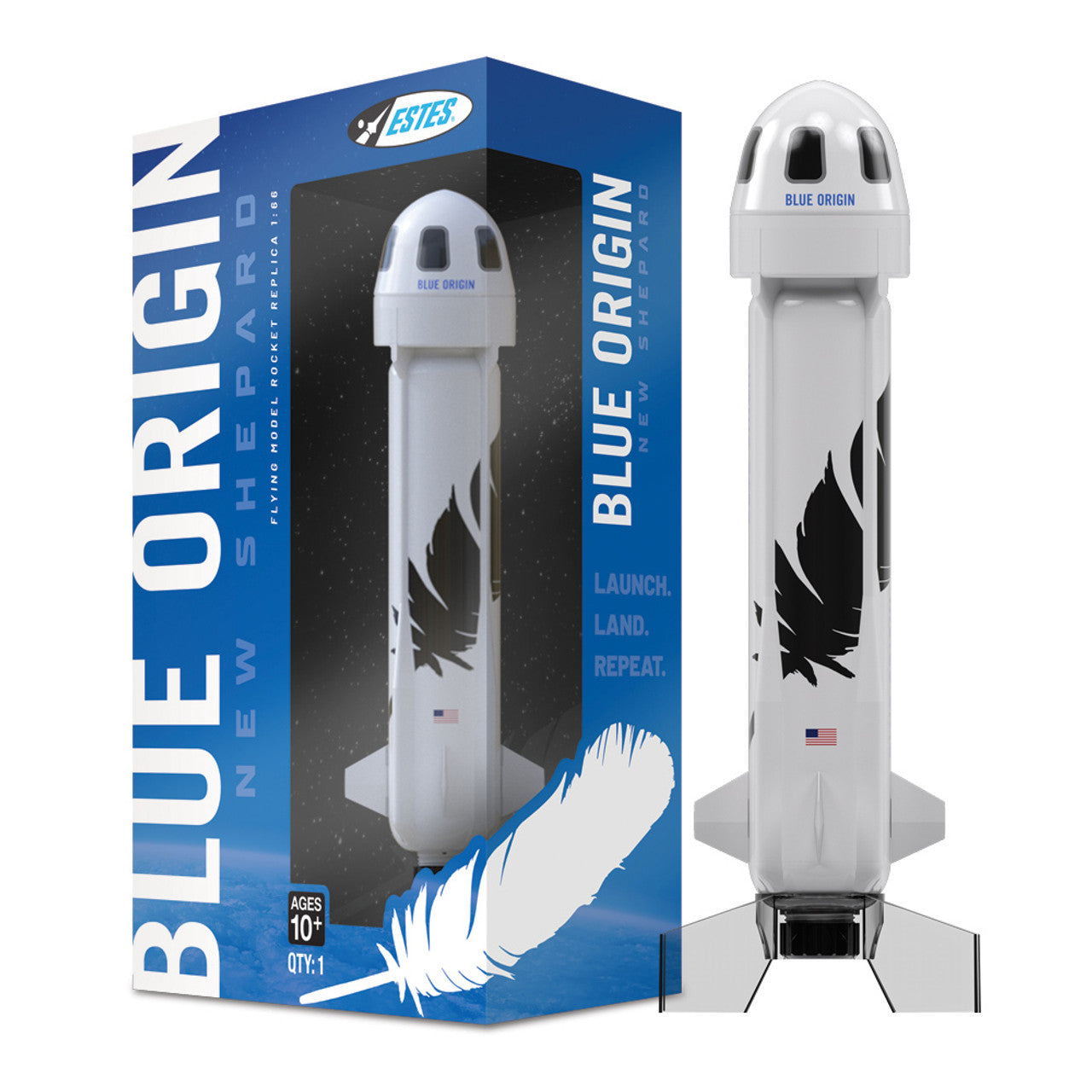 Blue Origin New Shepard Model Rocket