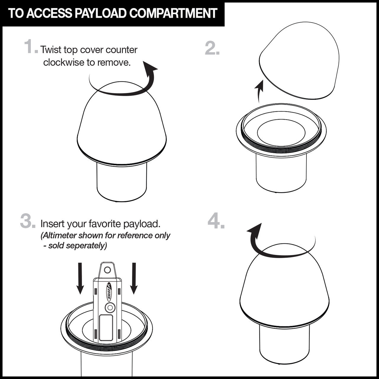 Blue Origin New Shepard Model Rocket
