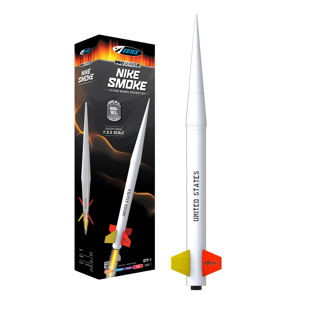 Nike Smoke Pro Series II Model Rocket Kit