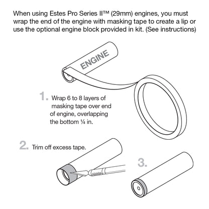 Nike Smoke Pro Series II Model Rocket Kit