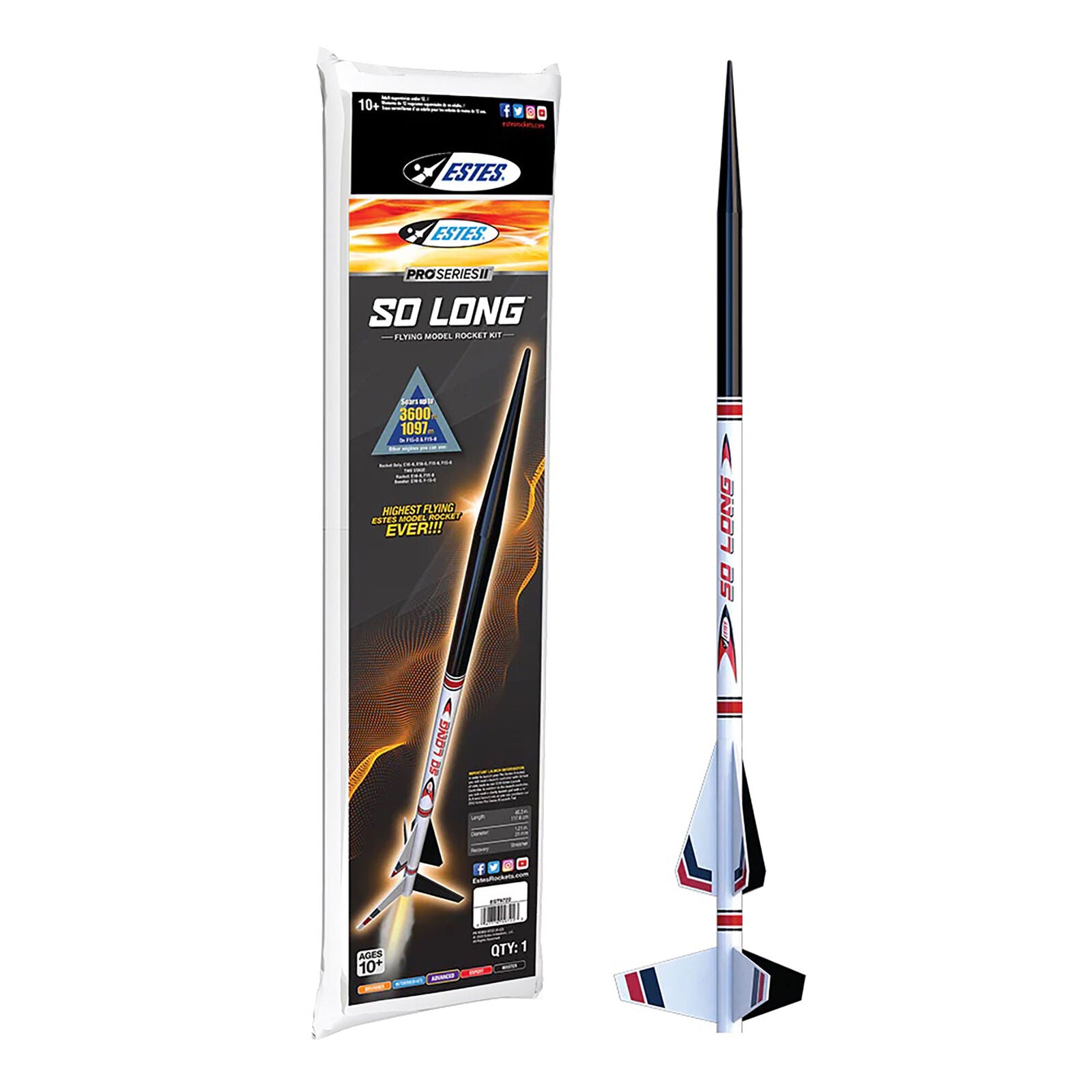 So Long Model Rocket Kit – Atlanta Hobby