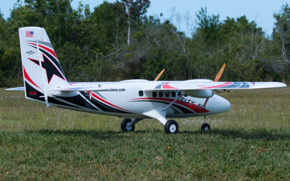 Twin Otter 80E G1.5 PNP Red Night