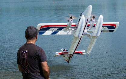 Twin Otter 80E G1.5 PNP Red Night