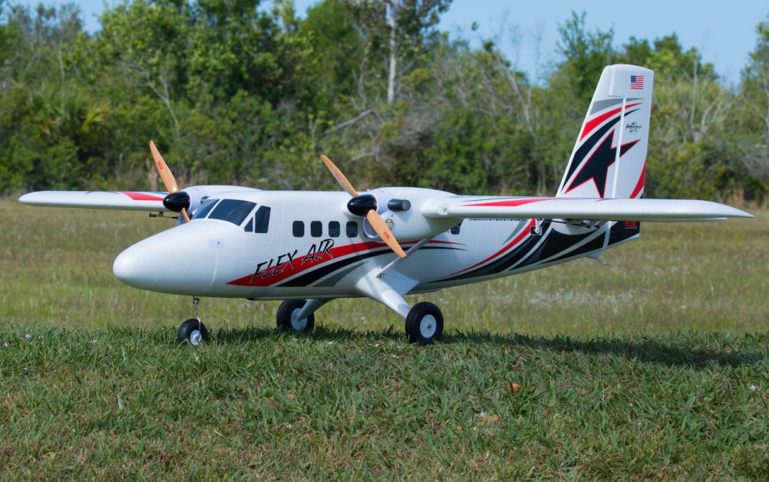 Twin Otter 80E G1.5 PNP Red Night