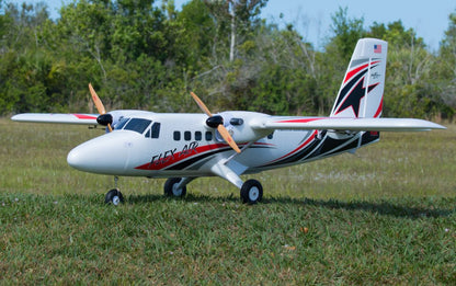 Twin Otter 80E G1.5 PNP Red Night