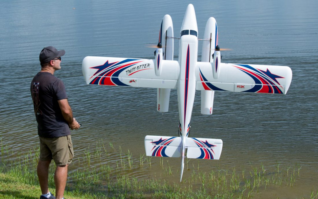 Twin Otter 80E G1.5 PNP Red Night
