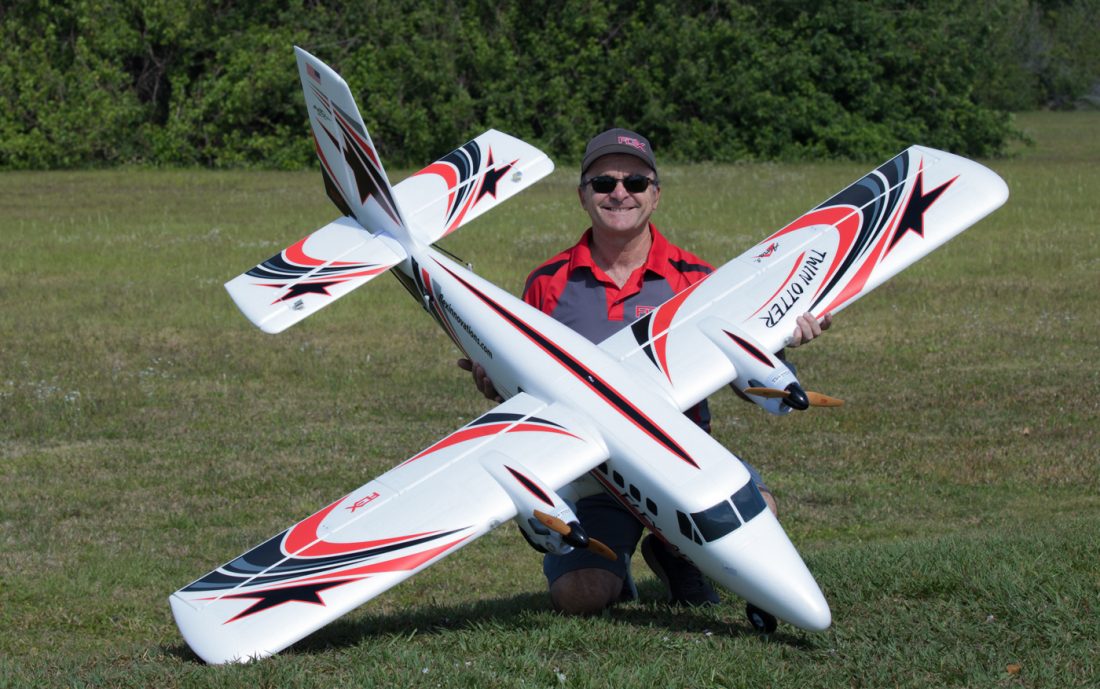 Twin Otter 80E G1.5 PNP Red Night