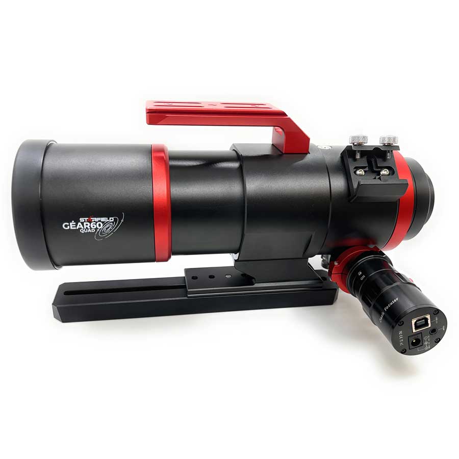 Gear series 60mm Quad F5 Astrograph