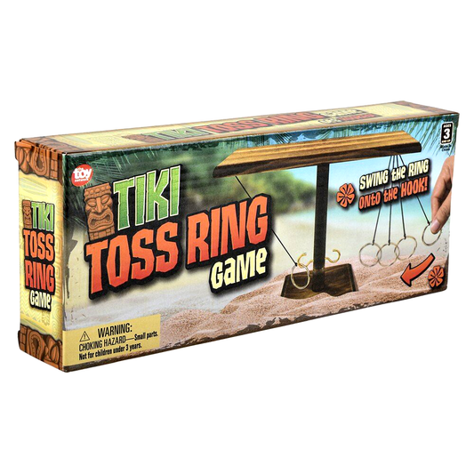 10" Tiki Toss Ring toss Game Wooden